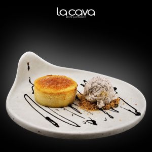 Coulant de chocolate blanco