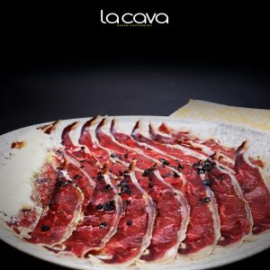 Carpaccio de picaña madurada
