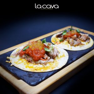 Quesadillas de pulled pork